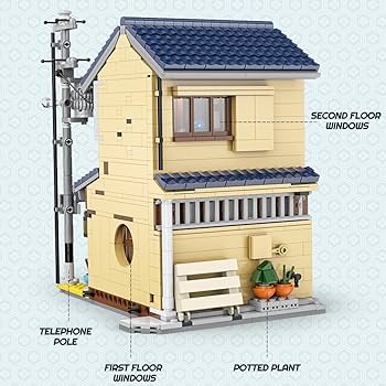 Amazon.co.jp: kowkis 日本茶室セット モジュラービル MOC